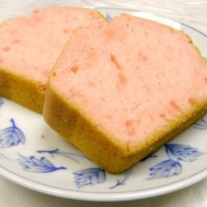 卵・乳製品不使用☆かき氷シロップで♪いちごケーキ